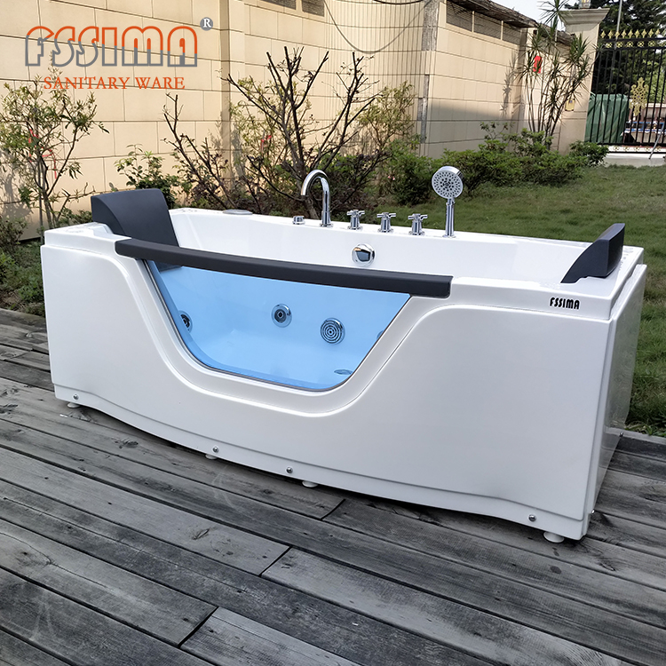 1700 X 750/900 Extra Large Whirlpool Bathtub And Shower Combo For Couples Hydromassage