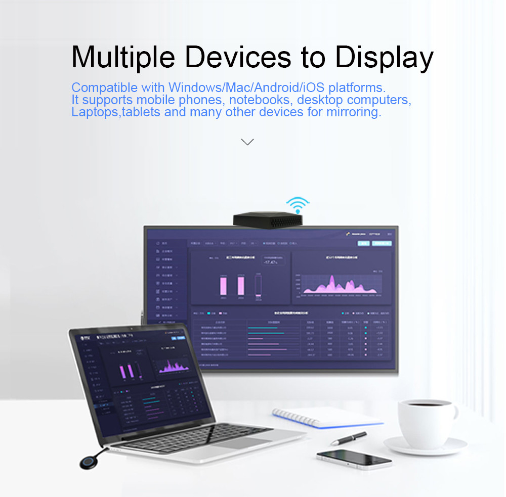 Android7.1 BYOD Hdmi Signal Wireless Transmitter Dongle 18 Frame