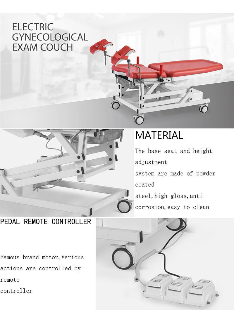 ODM Med Surg Hospital Bed Carbon Fiber Clinic Multifunctional Surgical Table