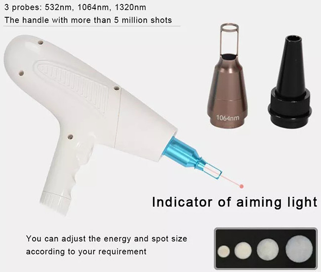 50Hz AC220V Nd Yag Laser Picosecond Q Switched Tattoo Removal For Hair 1000W