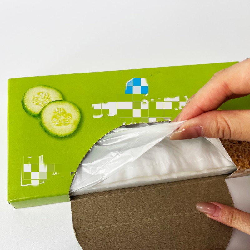 Bio Degradable PE Custom Plastic Bags For Food On Roll For Clear And Fresh Protection