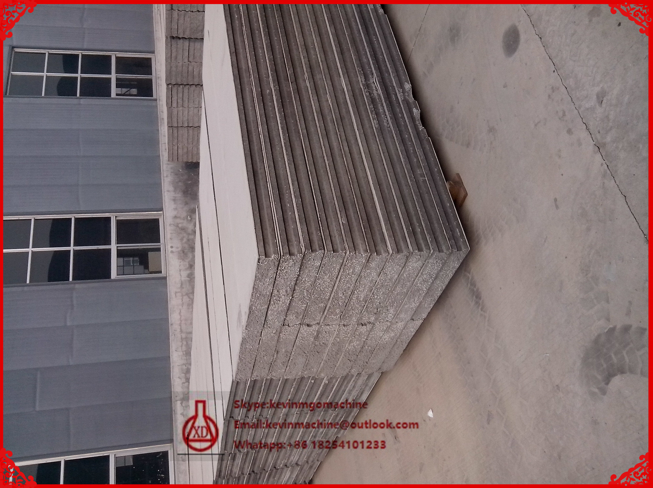 Automatic Mould Magnesium Oxide Board Production Line with Microcomputer Control System