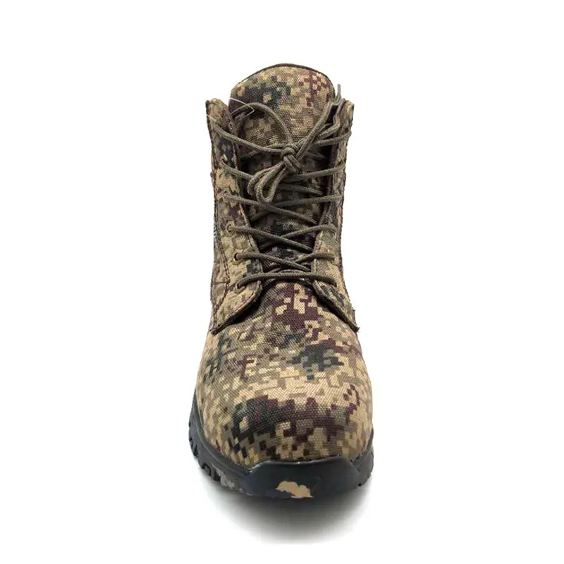 Yellow Waterproof Trekking Boots Unisex Climbing Hiking Boots Lightweight