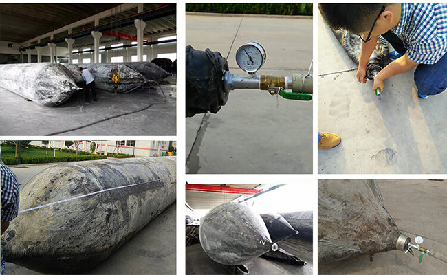 2.5m Lifting Landing Barge Launching Airbags For Shipyards Docking / Undocking