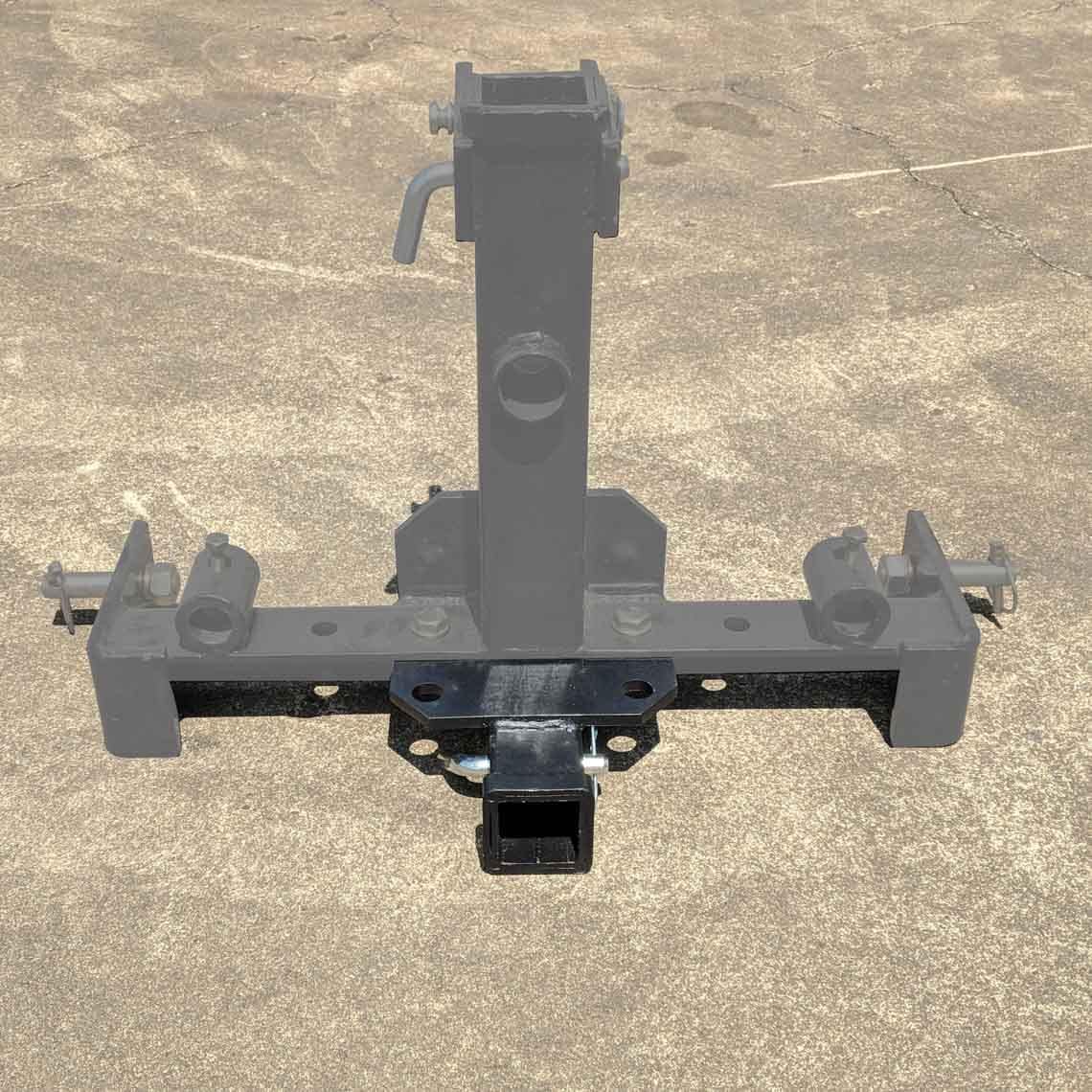 Trailer Hitch Receiver for Transformer Tractor Designed for 5/8 Inch Diameter Hitches
