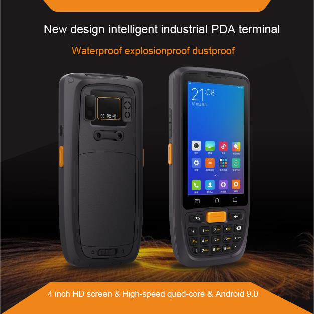 Kebo PDA-X8 industrial 4 inch PDA Barcode Scanner Mobile Android 9.0 Handheld Terminal for Inventory System