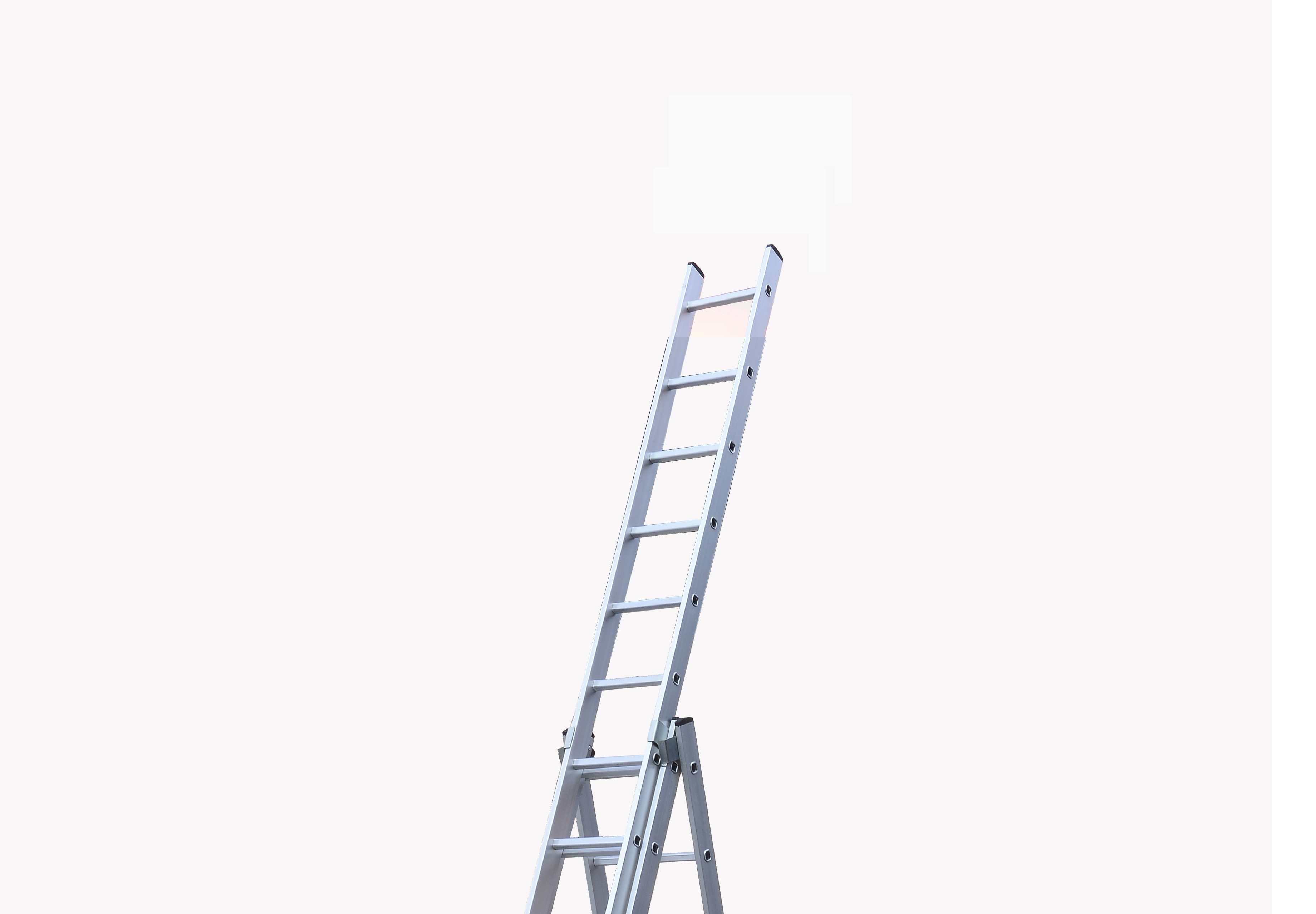 Domestic Aluminum Extension Ladder 3x10 Easy To Carry And Store