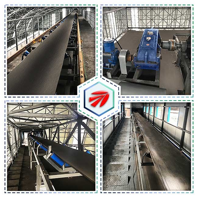 Mining Industrial Conveyor Belts , Soil Conveyor Belt Flexible Improved Material Transfer