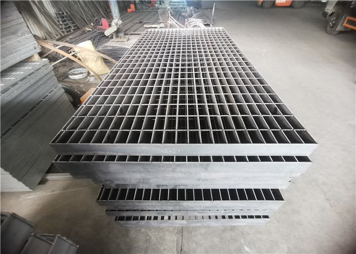 Building Materials Steel Driveway Grates Grating 100X8mm Electrolytic Polishing