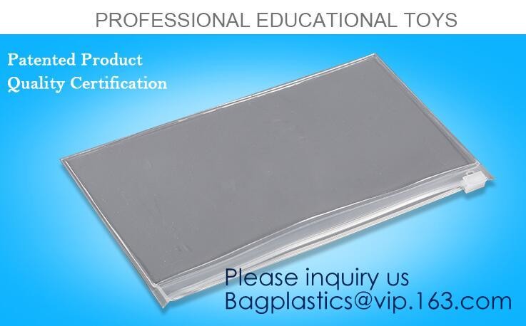 Daily Used Products Packaging Eva Zipper School Bag,Eco-Friendly Soft Plastic Frosted Cosmetic EVA Zipper Bags, Bagease