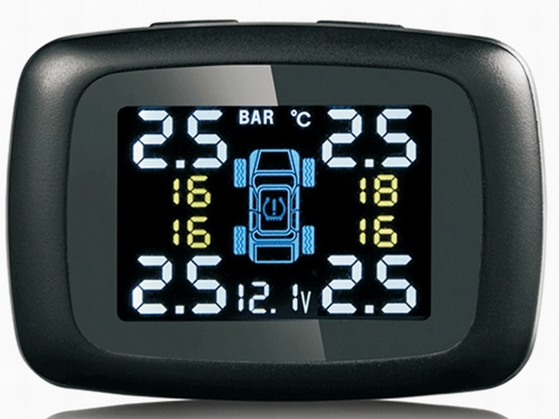 Ouchuangbo car TPMS tire Pressure Monitoring System Cigarette Lighter Power Alarm Systems in stock