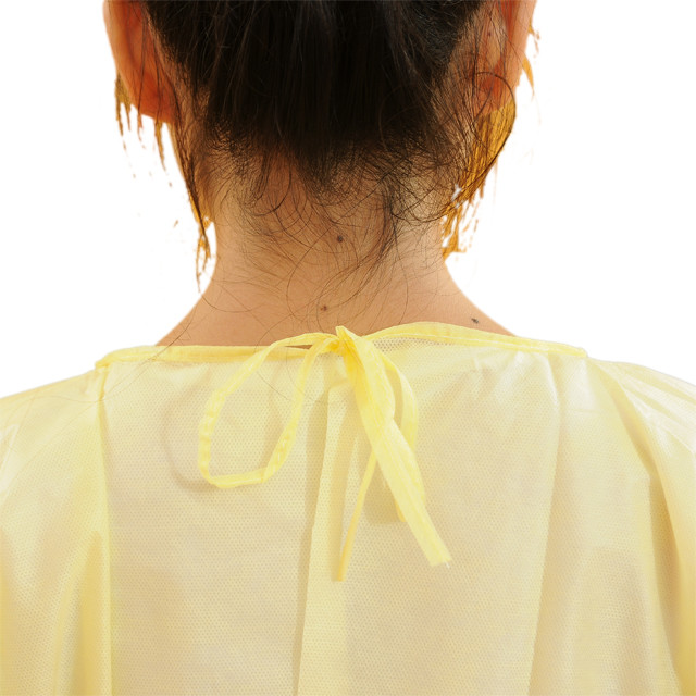 Easy Removal Disposable Protective Suit Long Sleeve ISO13485 Approved