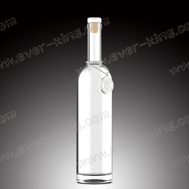Custom Zinc Alloy Metal Silver Liquor Bottle Labels Engraved
