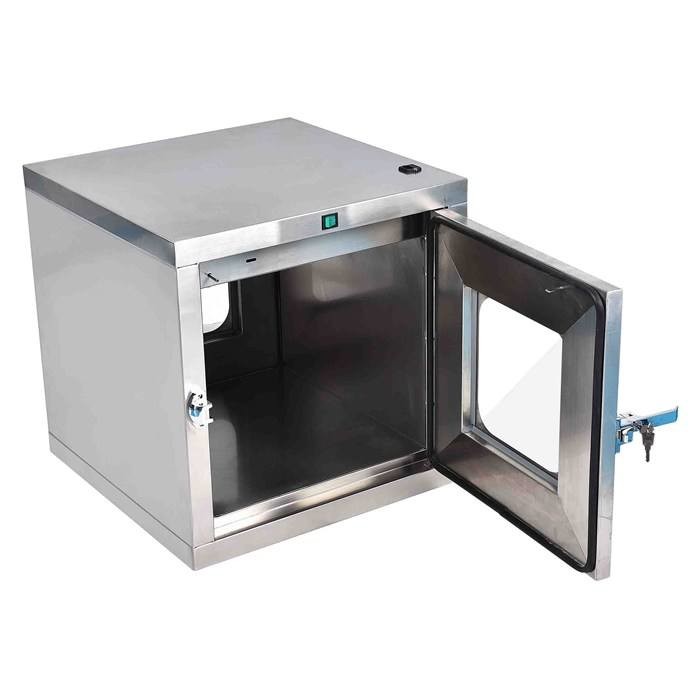Customized Industry Transfer Window Clean Room Pass Box Electronic Mechanical Interlock Stainless Steel