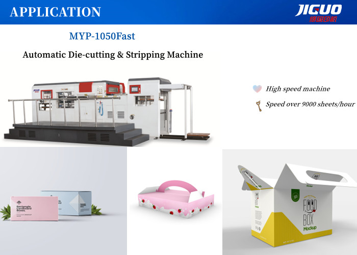 1060X760mm Paper Die Cutting Stripping Machine 10000s/H Flat Bed