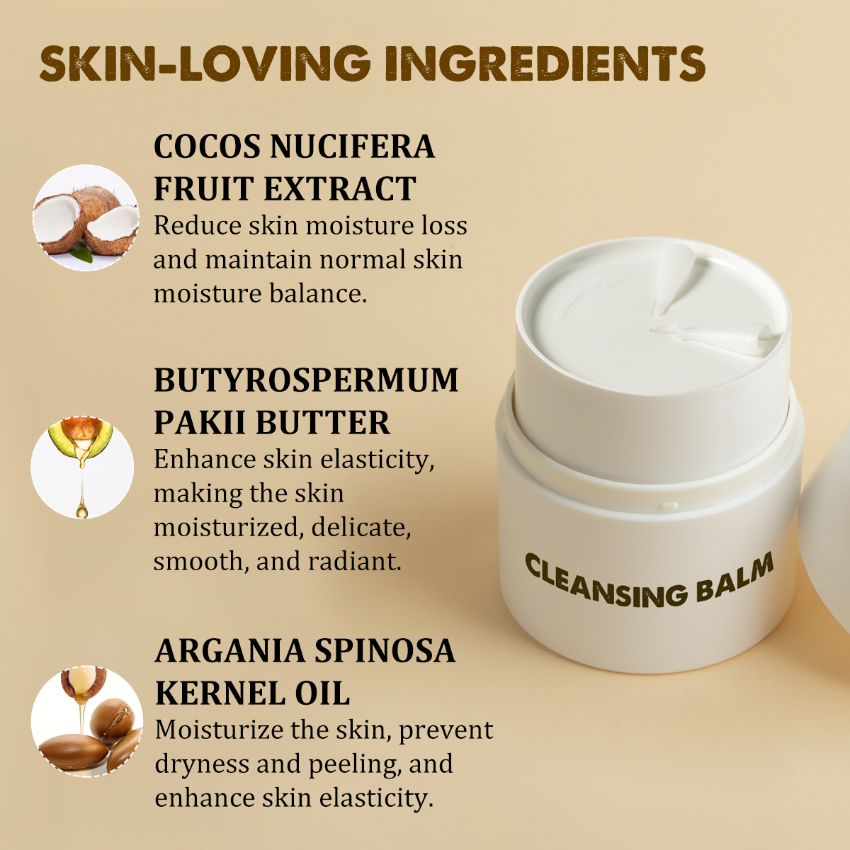 Custom Logo Private Label Face Make up Cleansing Cream Lotion Waterproof Makeup Eye Face Remover Balm