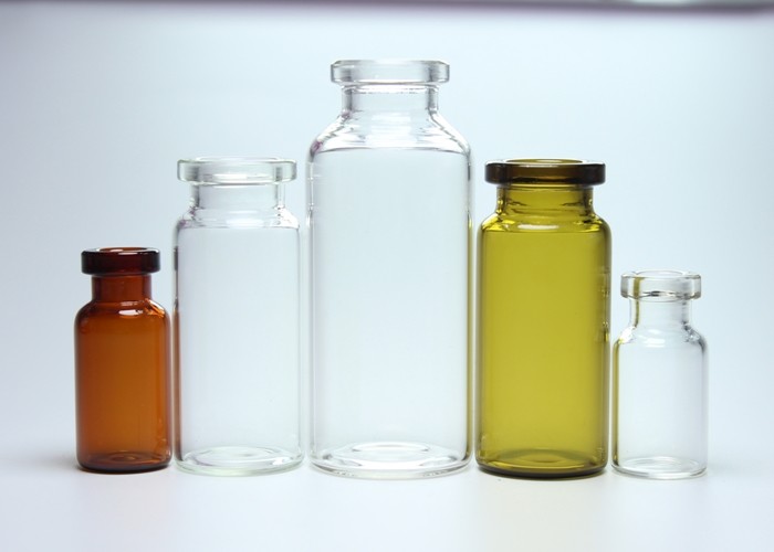 Empty Injection Medicinal Glass Vials Crimp Top and Screw Top Vial