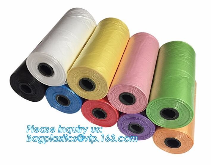 High Quality Eco-friendly Degradable Fashion With Printing Doggy Pet Dog Waste Poop Bags, Eco friendly pet dog waste poo