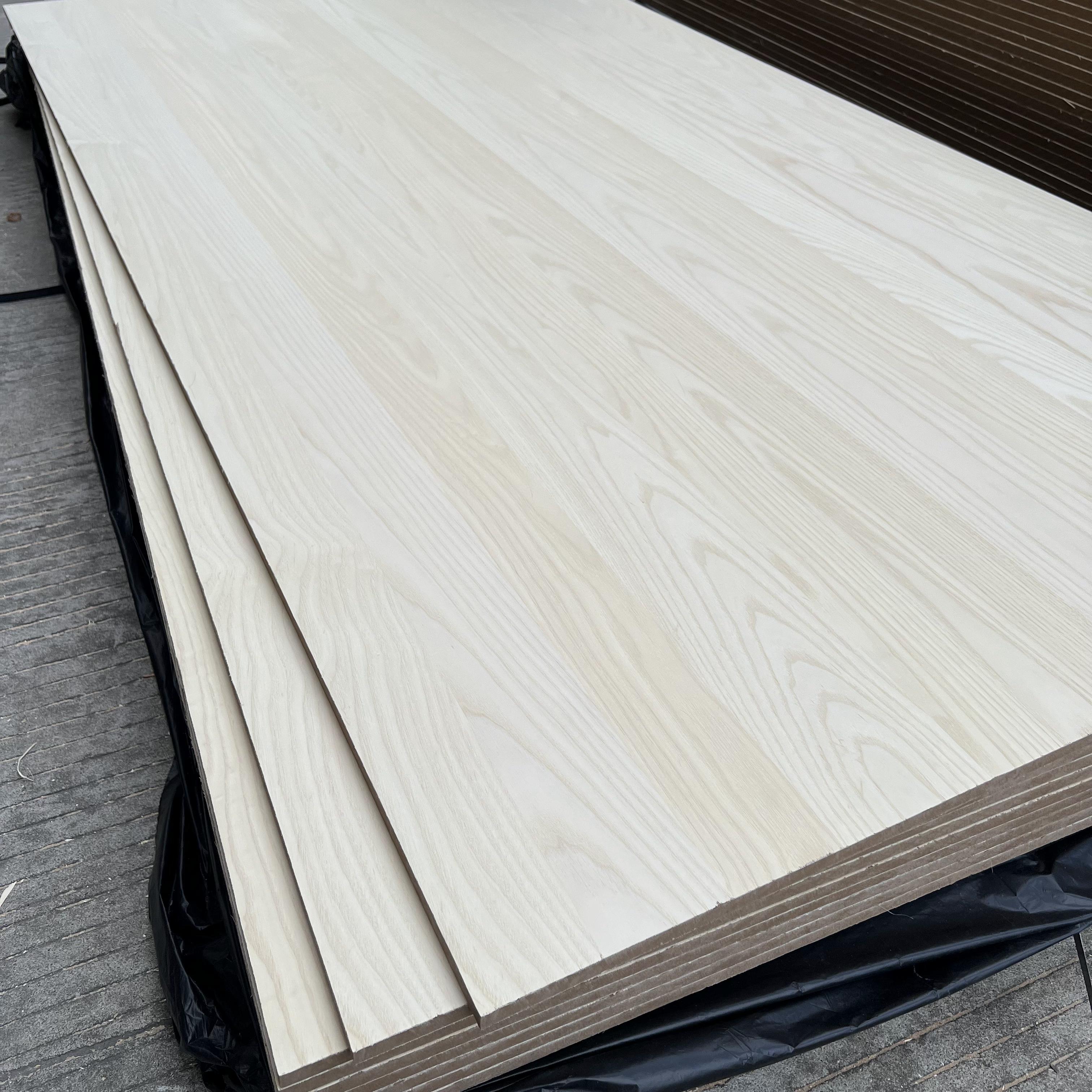 Wholesale Natural White Ash 0.3mm/0.45mm/0.5mm/0.6mm AA Mountain Grain Ash Veneer Wood Veneer Sheets with Free Samples