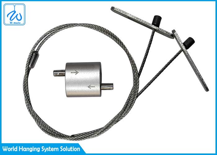 Two Way Cable Looping Gripper Suspension Cable Zinc for lighting
