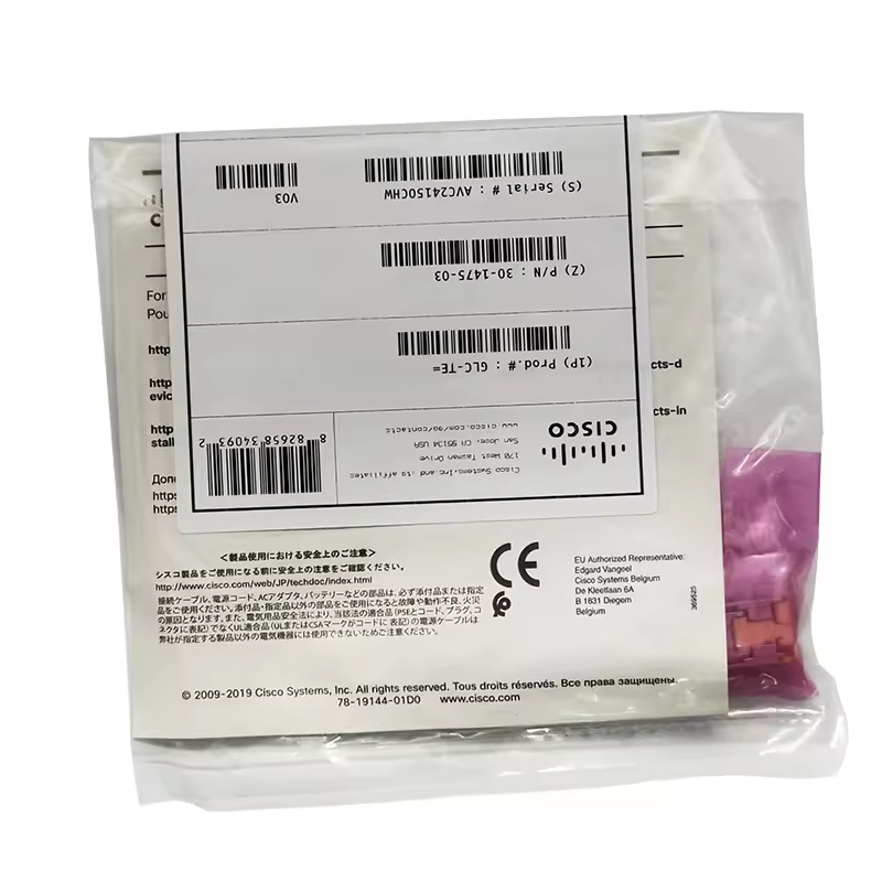 Stocked 1000BASE-T Standard Gigabit Ethernet Transceiver Module Copper SFP RJ-45 Networking Devices-GLC-TE