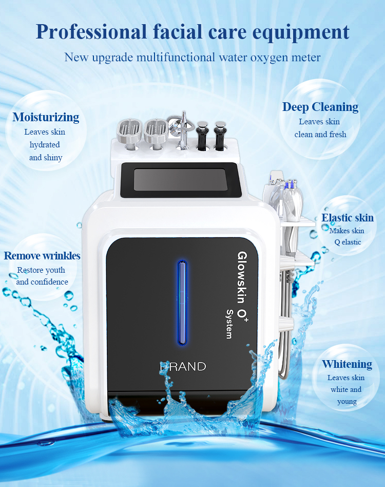 Black Head Removal Beauty Therapy Machine 10 In 1 Hydrodermabrasion Device