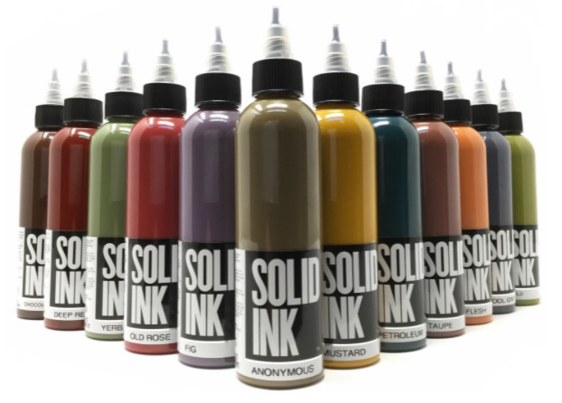 60ML 120ML Solid Ink Tattoo Ink Micro Pigment Light Brown