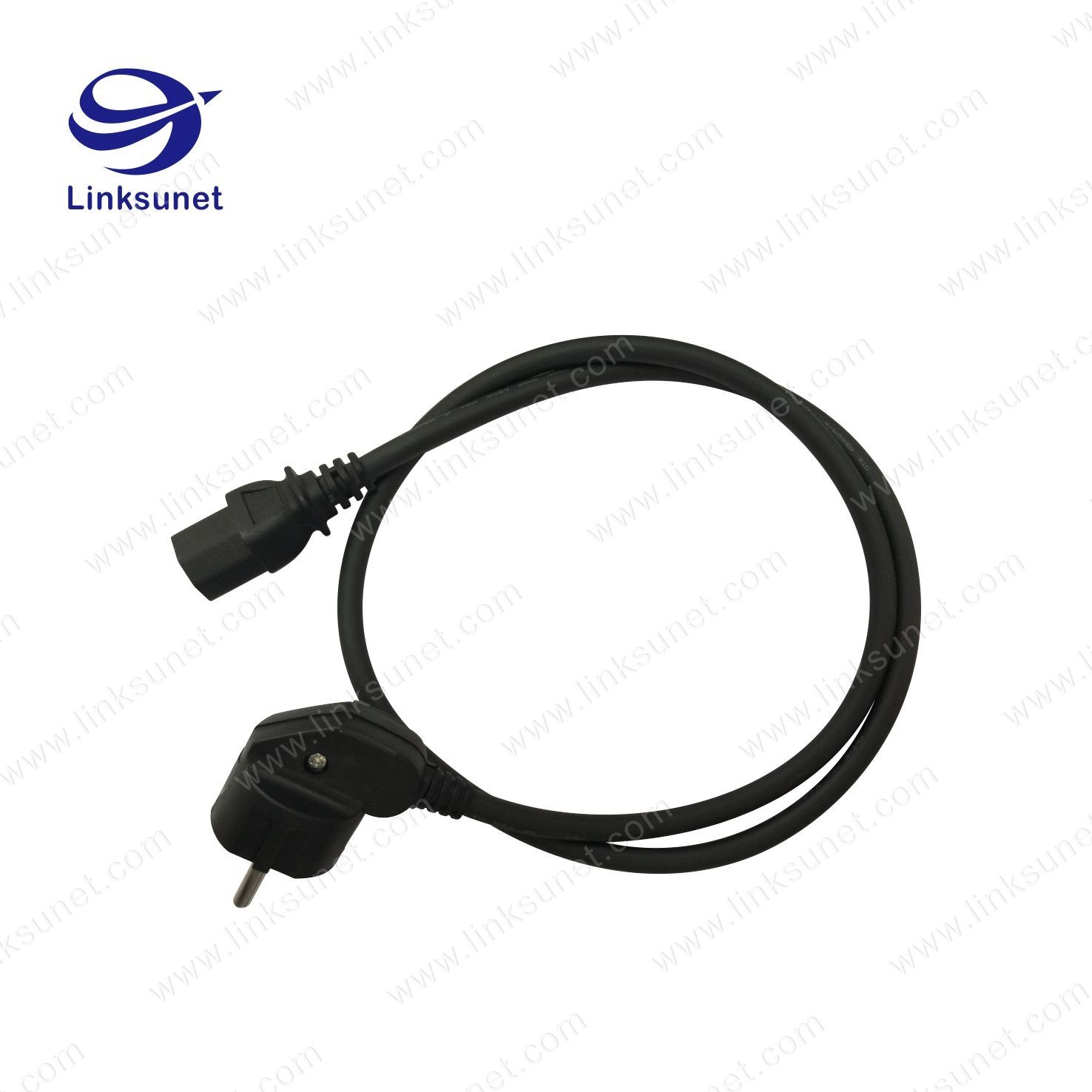 European Custom Cable Harness Power Line 3 G 0.75 Black Length Customized