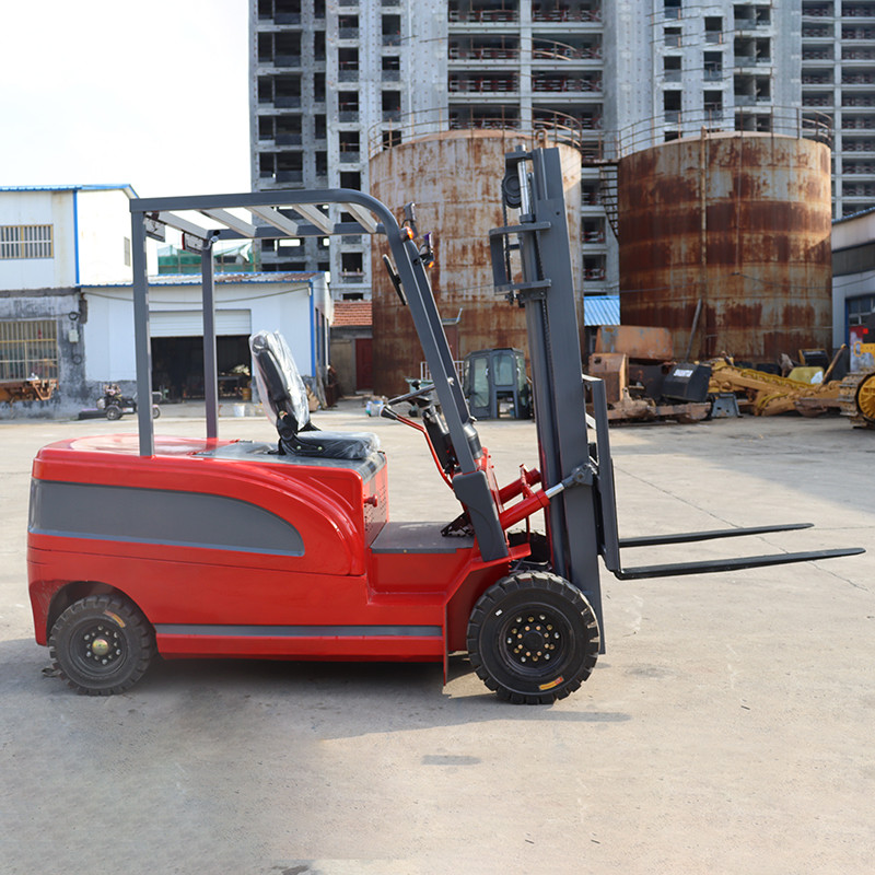 1.5-3.5 Ton mini electric forklift 3 stage 3000mm Standard Mast 16.6AC/13DC Motor Driving