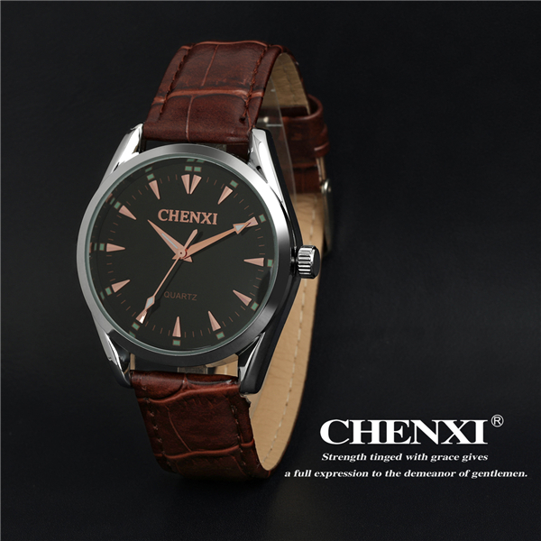 Top Quality Unisex Watches Men's Women's Vintage Watch Sport Watch Rose Gold Leather Watch