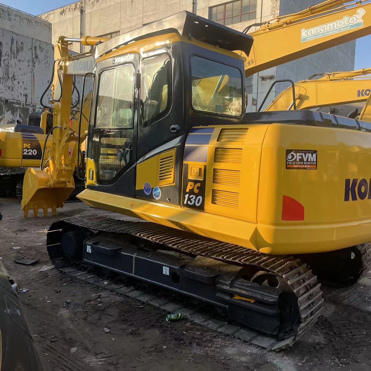 2021 Second Hand Komatsu PC130 PC130 7 Excavator With 12600 Operating Weight