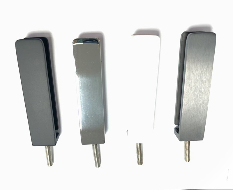 Precision Casting Shower Room Accessories SUS304 Glass Shower Door Clips Customized