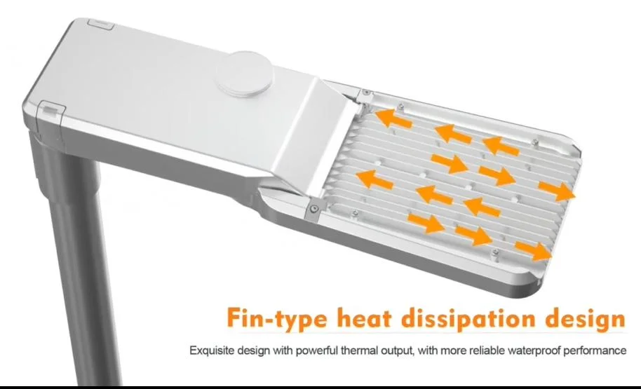 LED Flood Street Light With Support Smart Control 100W 0-10V Dim Die Casting Aluminum Waterproof IP65 175lm/W