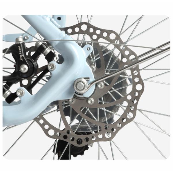 SHIMANO Outer Six Speed Transmission 24 Inch City Bike Designed for City Adventures