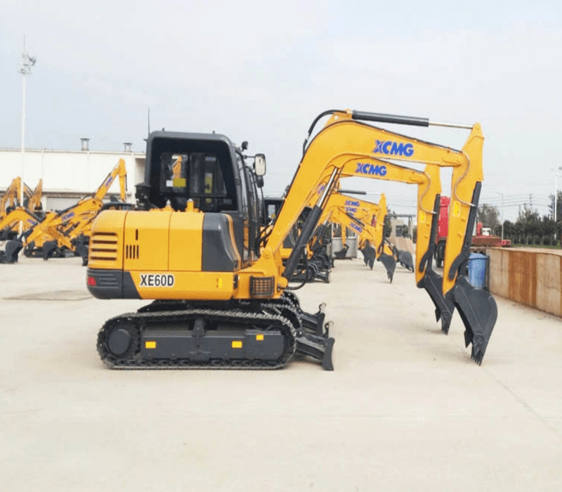 XE60D XCMG Excavator Used 2015 Year Pre Owned Excavator
