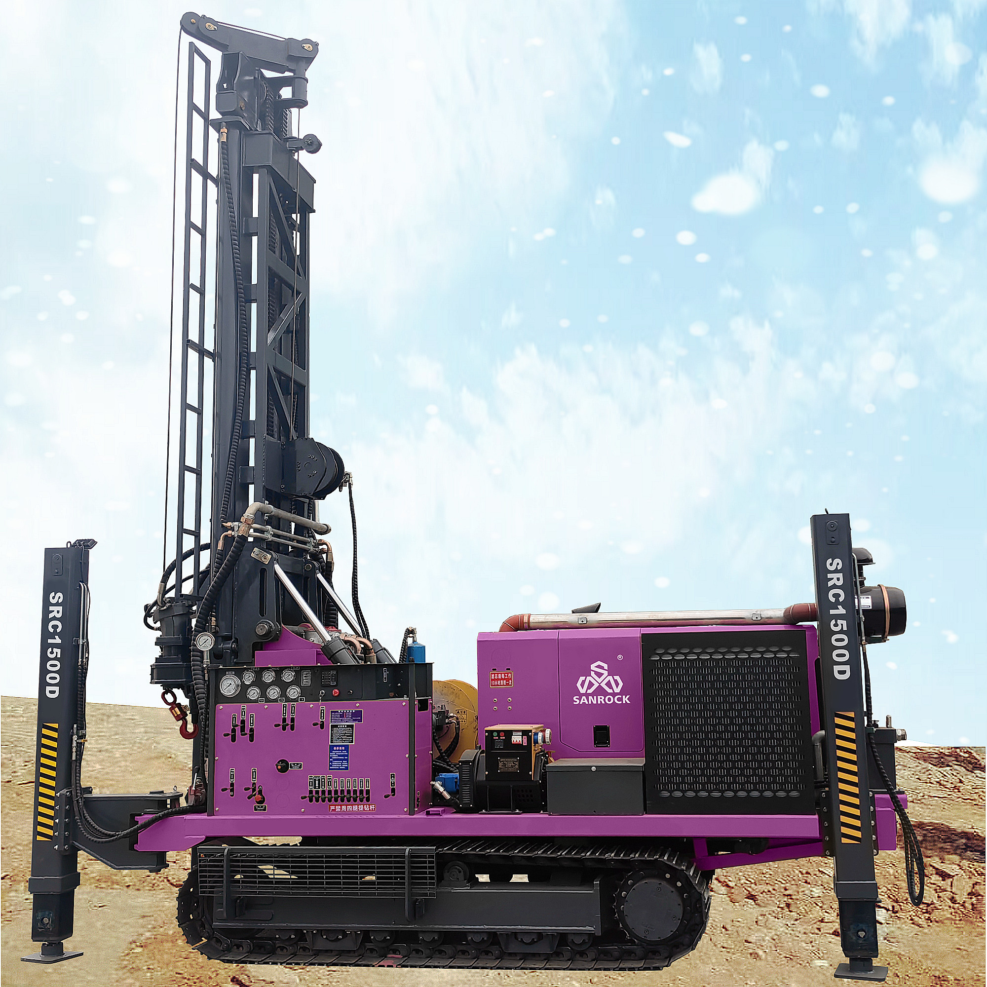 Exploration Geotechnical Core Drill Rig Machine Hydraulic Core Drilling Rig