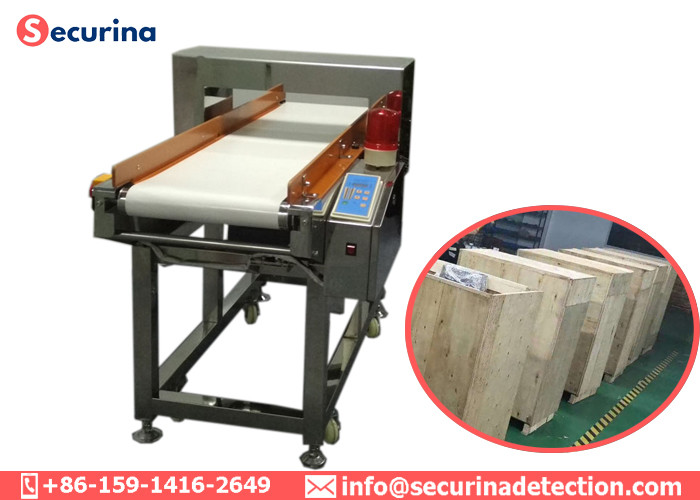 Touch Screen Belt Food Processing Metal Detectors , Metal Detecting Equipment