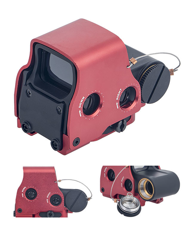 1X Magnification Red Dot And Holographic Sights 20mm Rail QD Mount Effectively