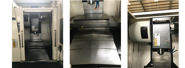 Roller Linear Way Vertical Machine Center , Direct Drive Spindle CNC Milling Center