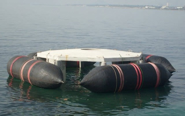 Heavy Duty Rubber Marine Salvage Airbags Inflatable Lifting Air Bags