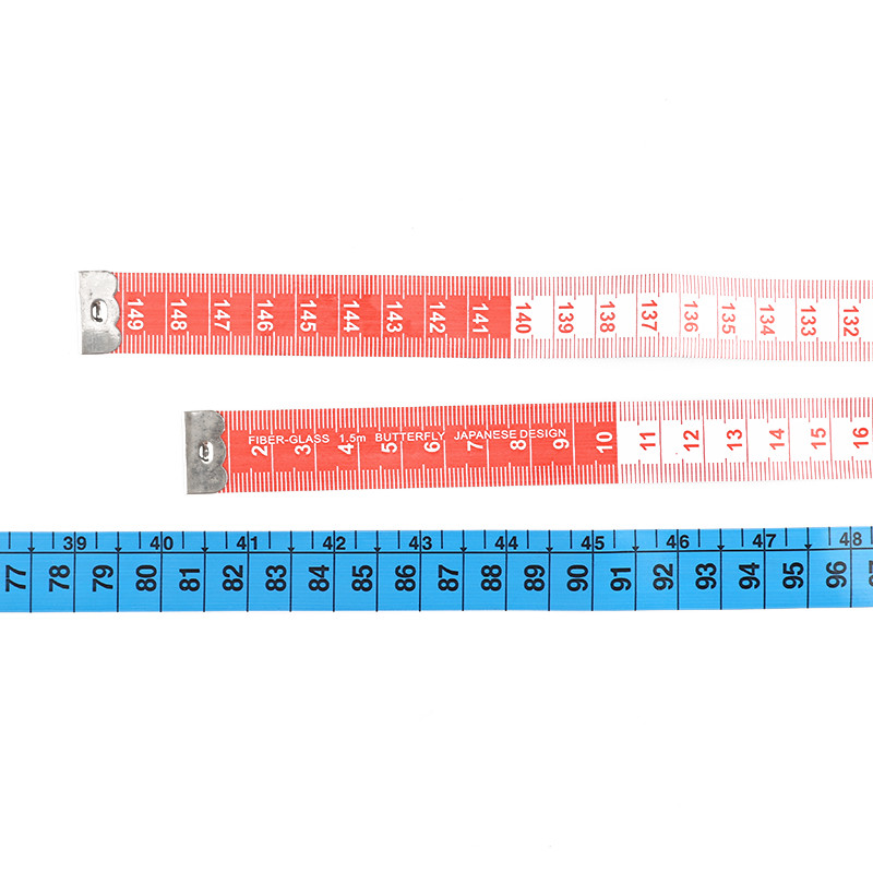 150Cm Multicolor Clothing Measuring Tape For Body Fabric Sewing Tailor Cloth Knitting Home Craft