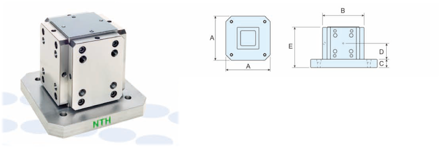 HIGH PRECISION ZERO POINT SYSTEM MANUAL TYPE WITH HEAT TREATMENT HRC 58-60