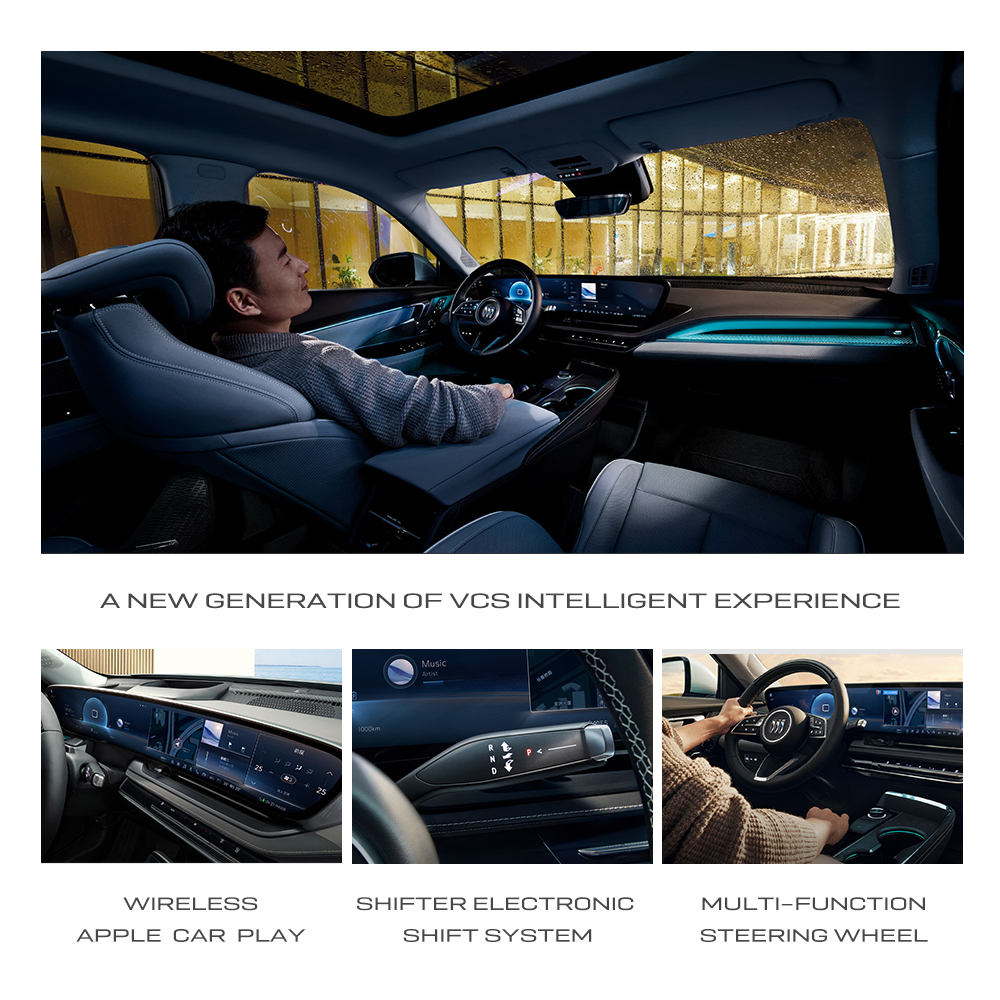 Buick E5 Energy Electric Vehicle Economical Comfortable Spacious for Adults Safe and Ultium Battery at Max Speed 180km/h