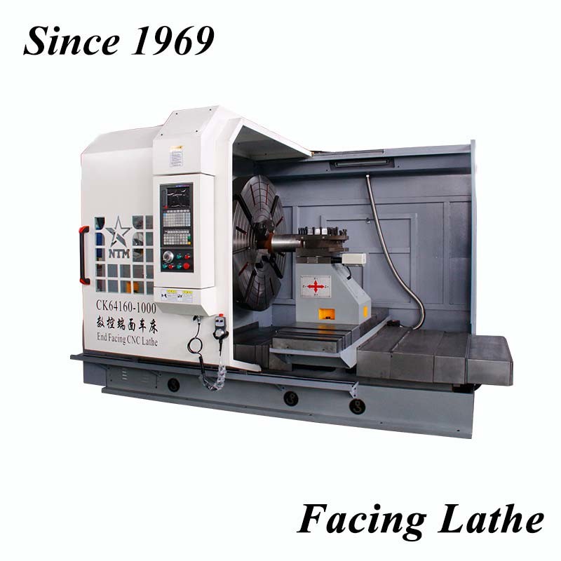 Turning Flange Horizontal Facing CNC Lathe Machine