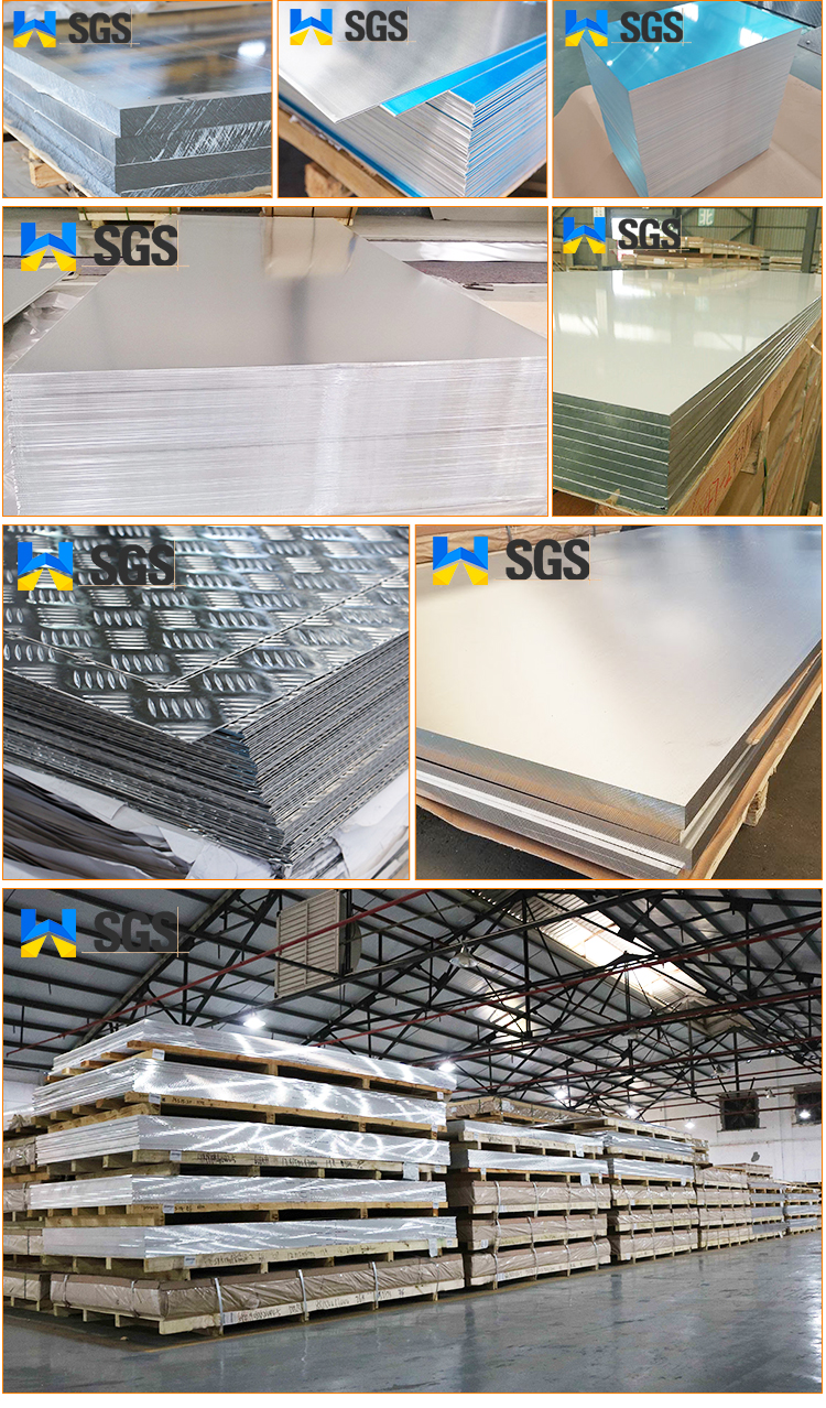 7050 Mirror Finish Aluminium Sheet Plate Alloy 0.1mm H19 Cold Hot Rolled