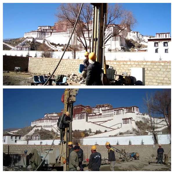 Diameter Pile 1.5m Low Energy Consumption Jet Grouting Drilling Rig for Shallow Hole Drilling in Uzbekistan