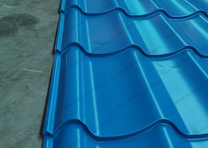 Automatic 3P PLC Metal Roofing Machine PPGI Standing Seam Metal Roof Roll Former