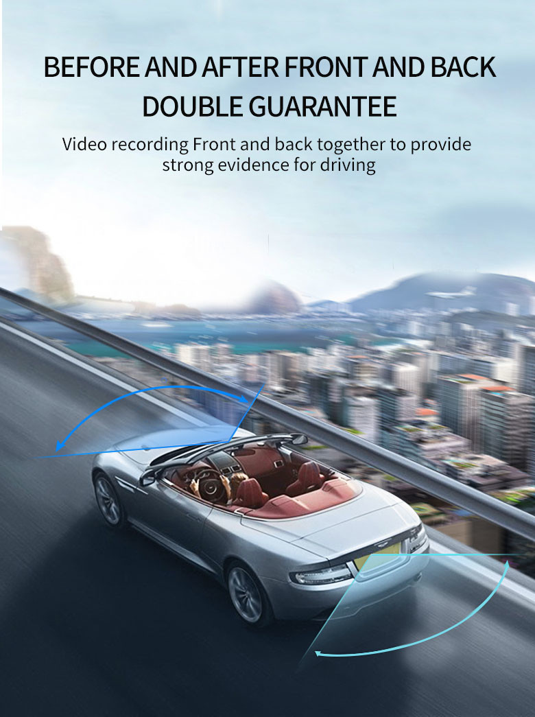 APP 4K Dash Camera Night Vision Wifi 4k Dash Cam With GPS