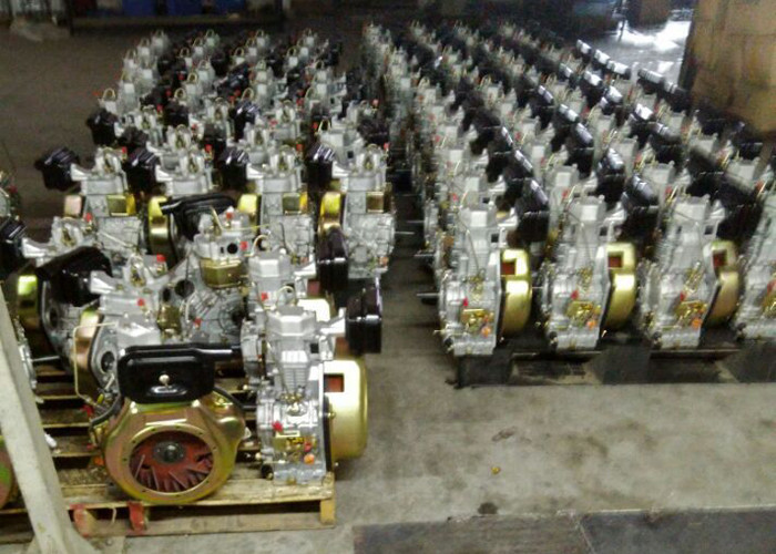 Electric Start 5kVA Portablel Diesel Small Portable Generators , AC Single Phase Generators