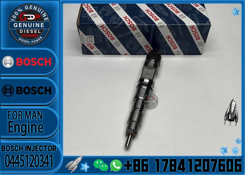 0 445 120 335/341 High Pressure Fuel Injector 51101006169 0986435592 0986435593 Truck Fuel Injector 0445120335 044512034